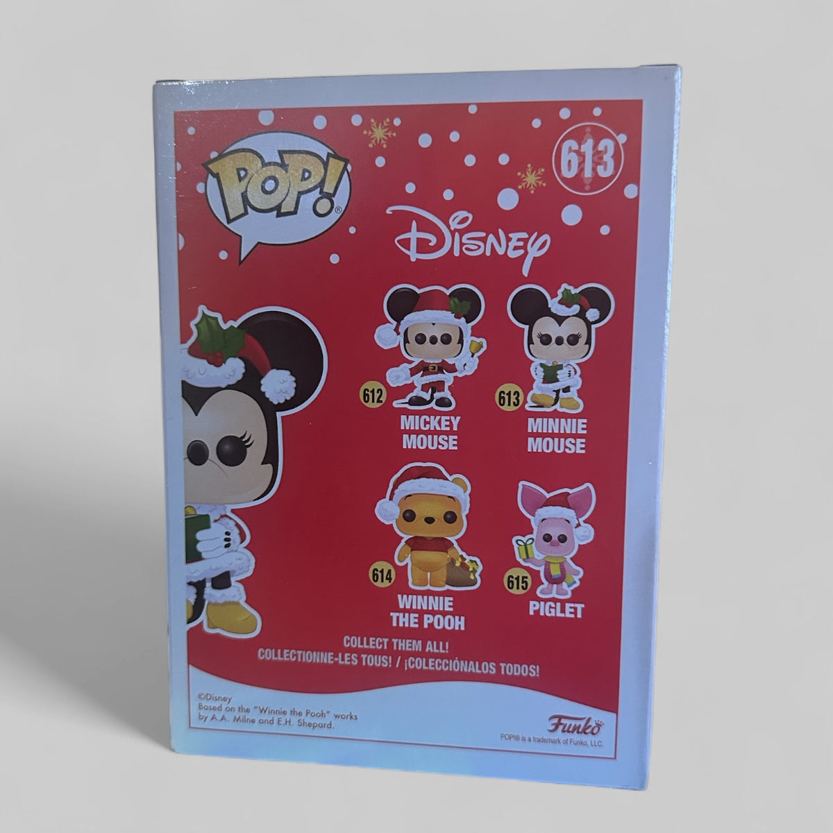 Funko POP! Disney Christmas Minnie Mouse Reading Story Figure #613!
