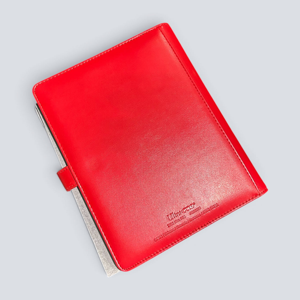 ULTRA PRO: Binder 4-Pocket Premium Red Snap Binder