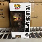 Funko POP! Movies Jurassic Park Velociraptor Dinosaur Figure #549!