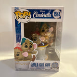 Funko Pop! Disney Cinderella 75th Anniversary Jaq & Gus Gus Figure #1544!