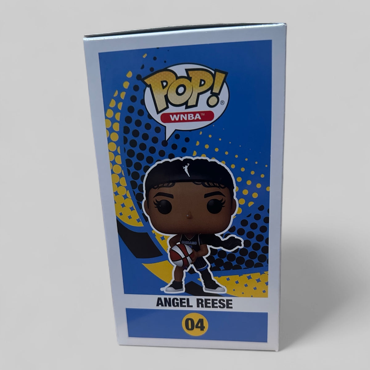 Funko POP! WNBA Angel Reese Chicago Sky Figure #04!