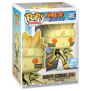 Funko POP! Anime Naruto Uzumaki Kurama Link Mode Exclusive #1465!