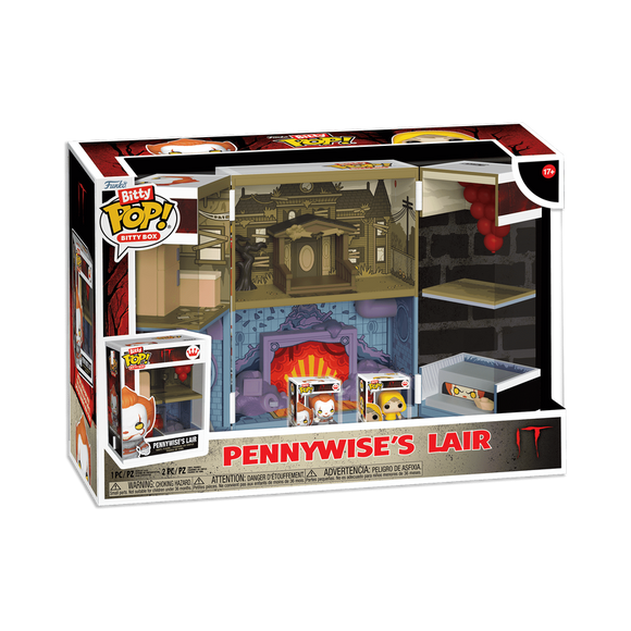 Funko Bitty POP! Bitty Box Horror It Pennywise’s Lair w 2 Exclusive Figures
