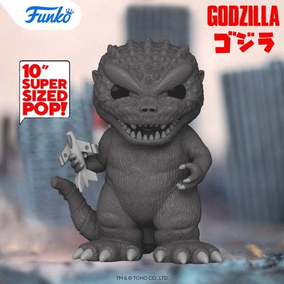 Funko Pop! Movies 10” Jumbo Godzilla 1954 Figure #1666!