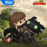 Funko POP! Rides How To Train Your Dragon Hiccup with Toothless Figure #123