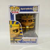 Funko Pop Rocks Iron Maiden Pharaoh Eddie Figure #443!