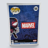 Funko POP! Marvel Spider-Man Miles Morales Vibranium Suit Exclusive Figure #1565!
