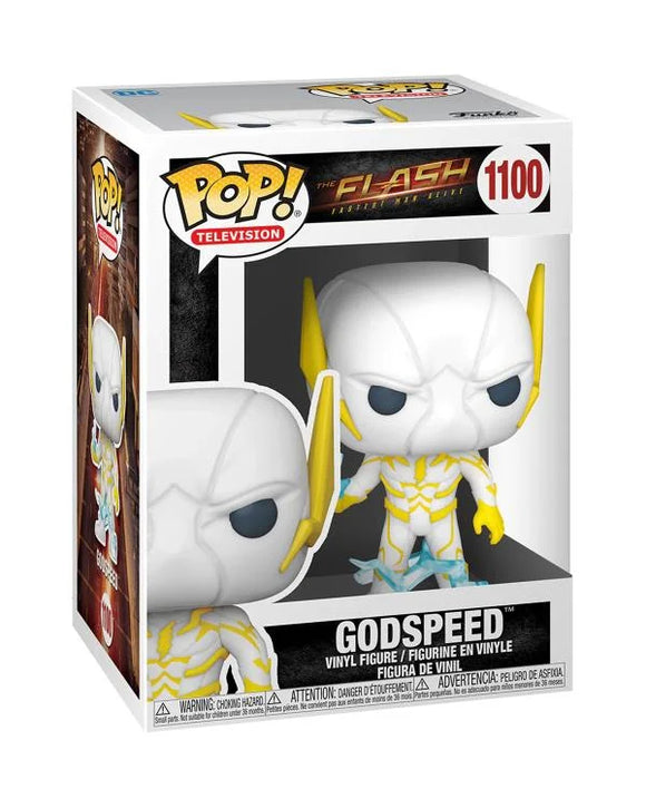 Funko POP! DC Comics Godspeed Flash TV Series Figure #1100!