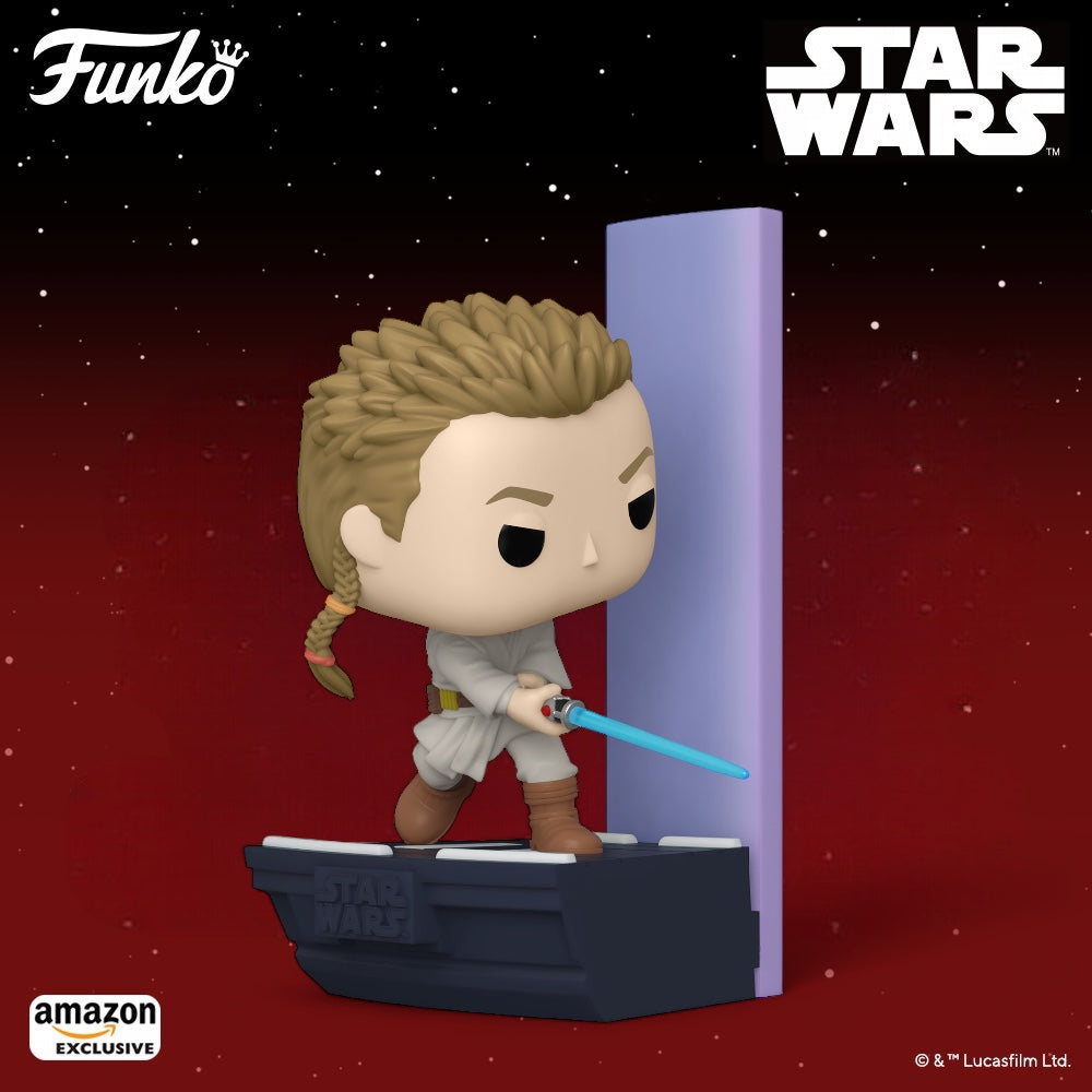 Funko POP! Star Wars Duel of the Fates Obi-Wan Kenobi Deluxe Exclusive – Lonestar Finds