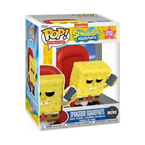 Funko POP! Premium Deluxe Meme Nickelodeon Spongebob Squarepants Figure #1752!