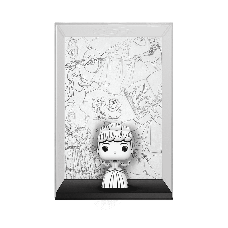 Funko POP! Disney Classics Art Cover Cinderella Sketched Figure #1523!