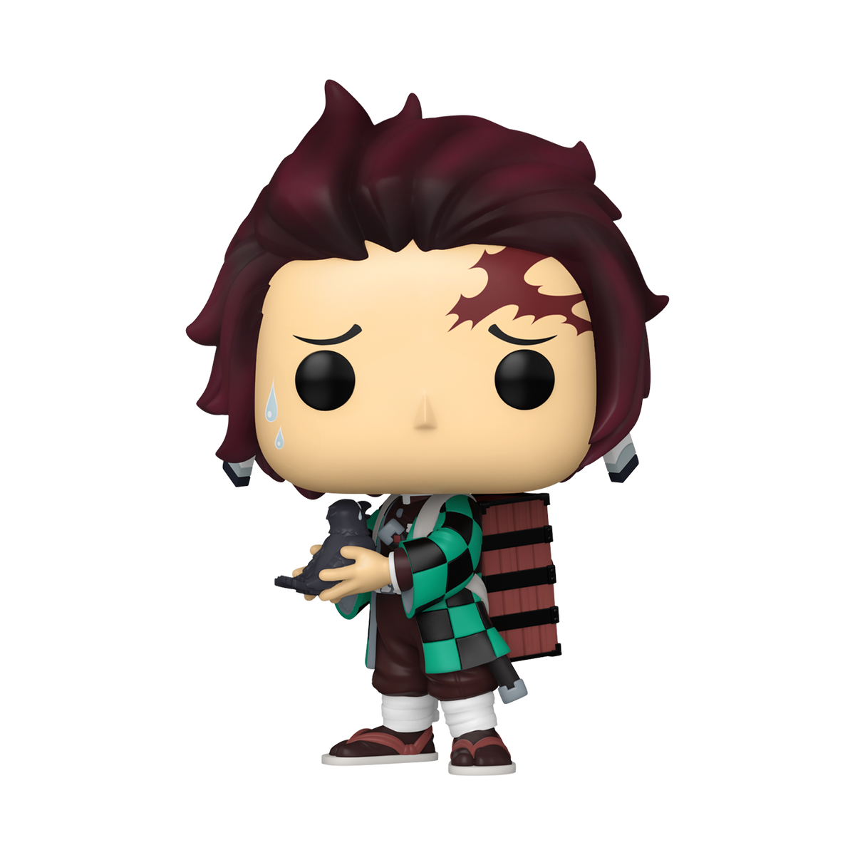 Funko POP! Anime Demon Slayer Tanjiro Kamado with Crow Exclusive #2213!