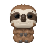 Funko Bitty Pop! Accessories with 1 Sloth Figure & 3 Pin Cases!