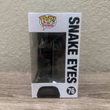 Funko POP! Retro Toys GI Joe Snake Eyes Figure #76!