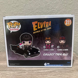 Funko POP! Rides Horror Elvira & Gonk with Macabre Mobile #311!