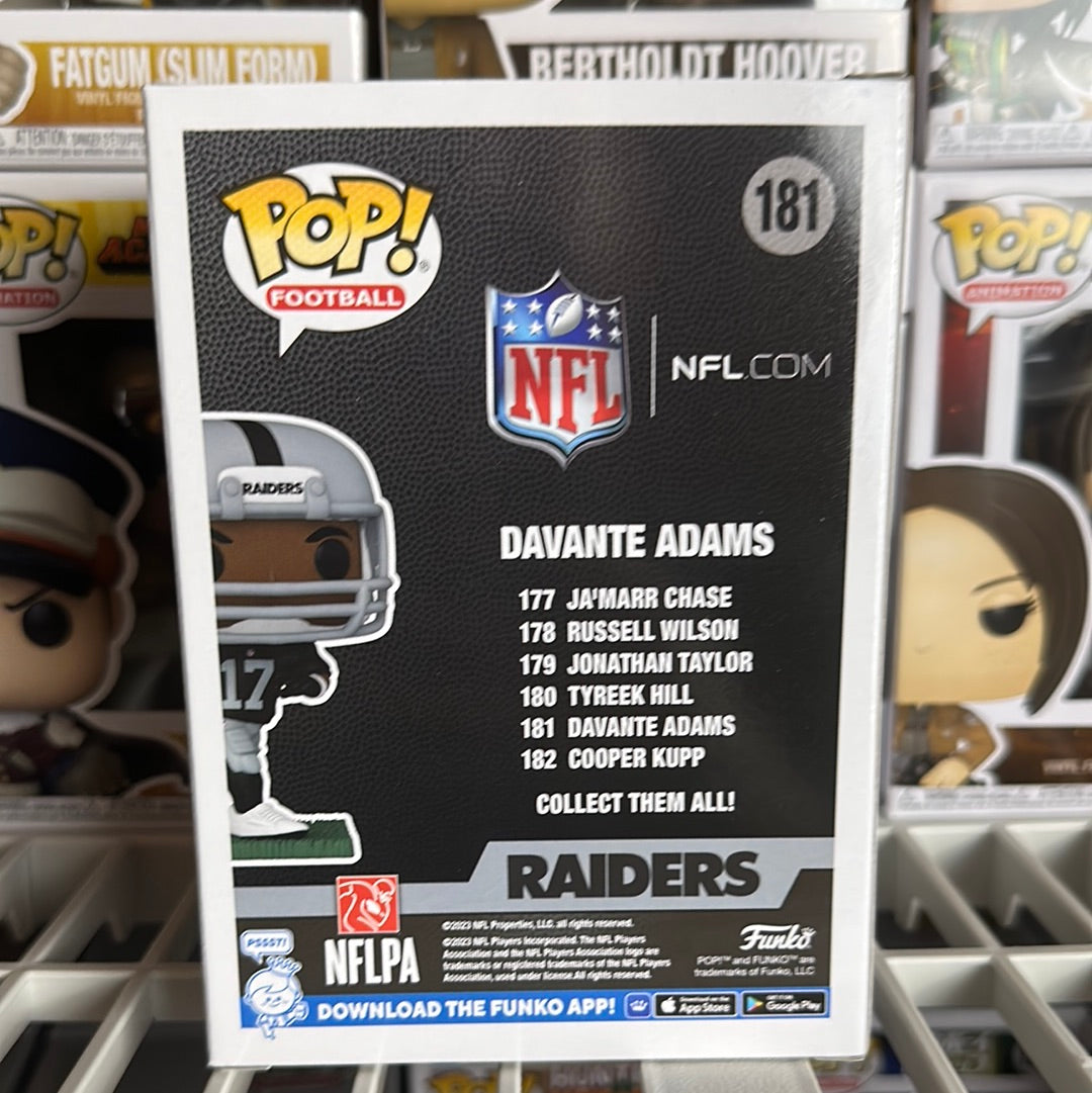 Funko POP! NFL Football Raiders Davante Adams Figure #181