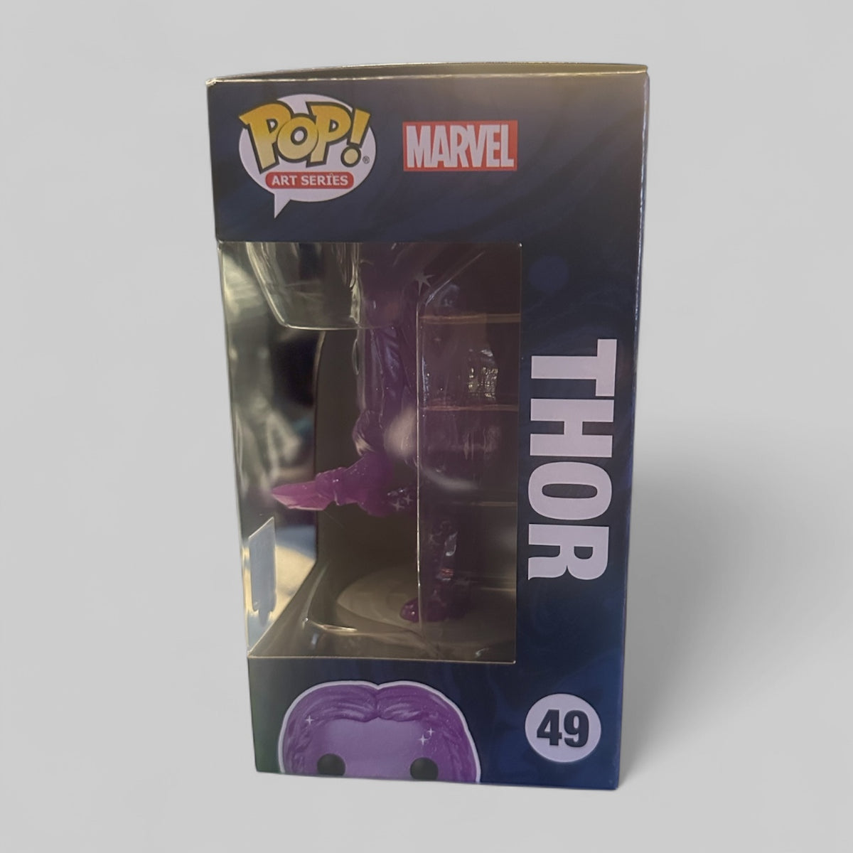 Funko POP! Marvel Infinity Saga Art Series Thor Figure #49!