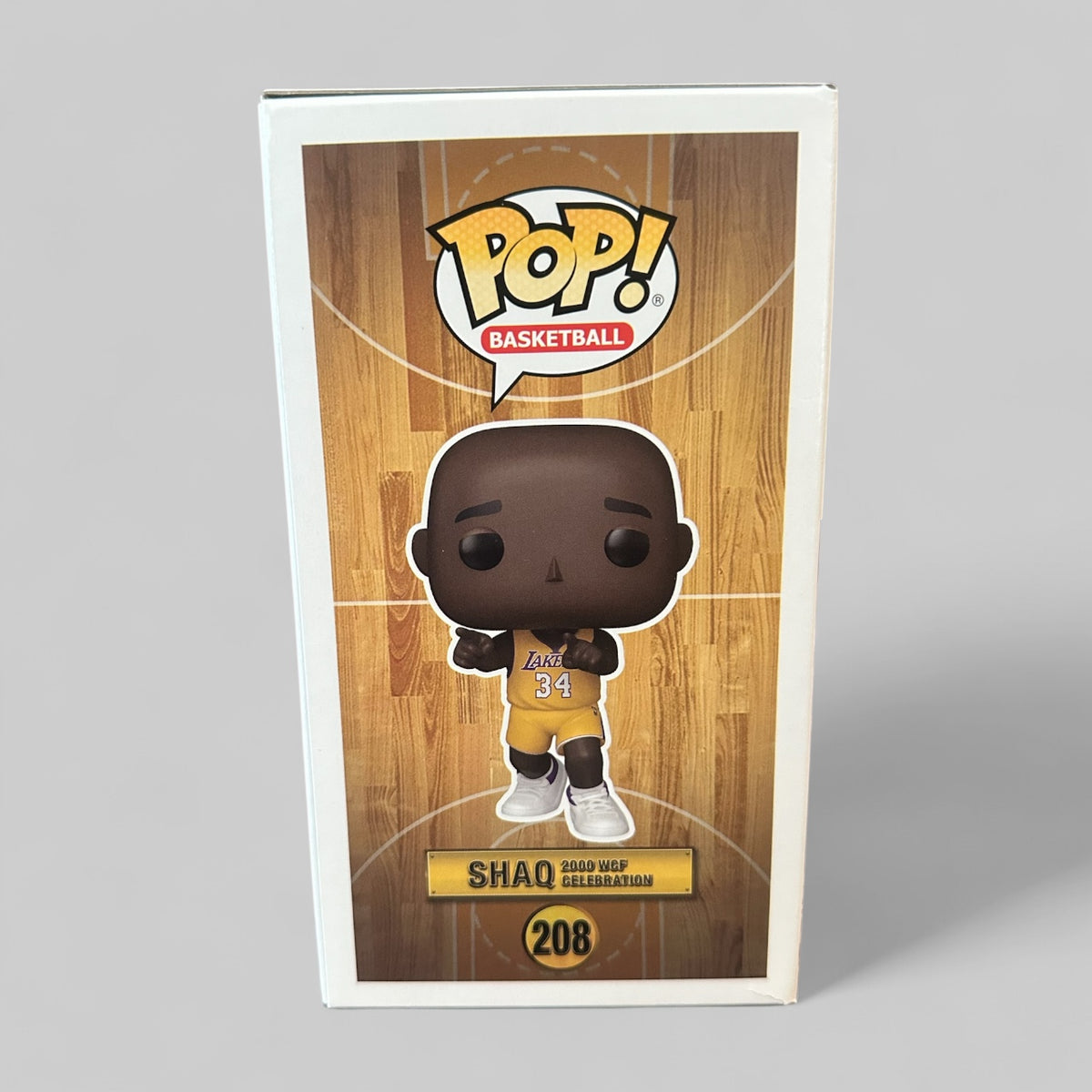 Funko POP! NBA Legends Shaq 2000 WCF Celebration LA Lakers Figure #208!