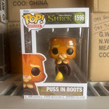 Funko Pop! Movies Shrek - Puss in Boots Figure #1596!