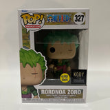 Funko POP! Anime One Piece Roronoa Zoro Glow Exclusive Figure #327!