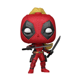 Funko POP! Marvel Deadpool & Wolverine Ladypool Diamond Exclusive Figure #1404