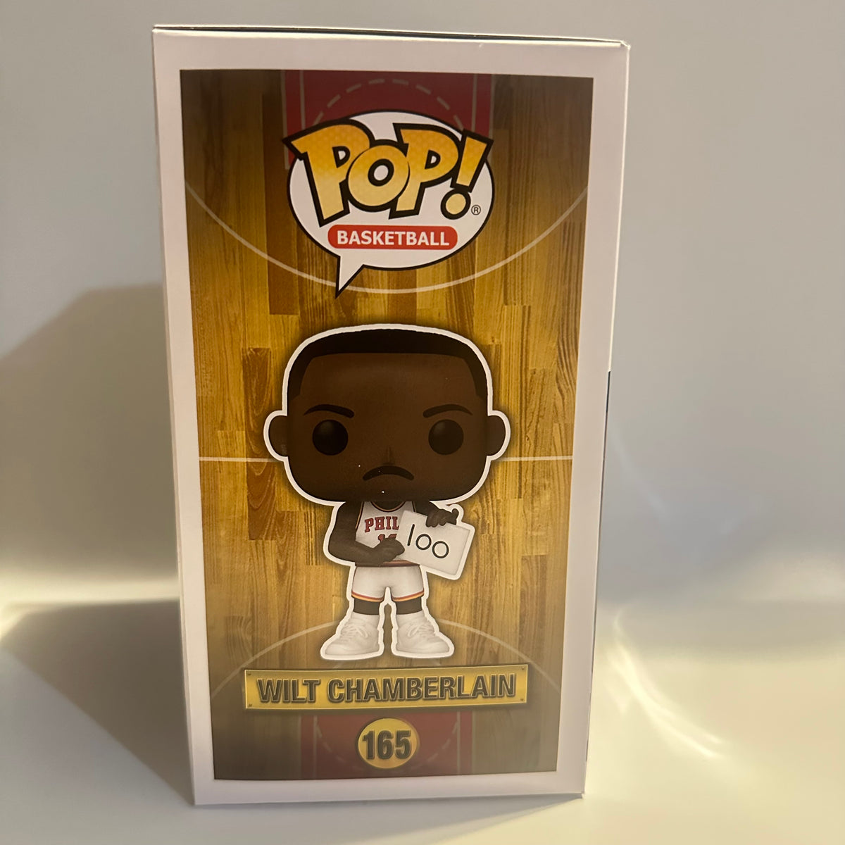 Funko POP! NBA Wilt Chamberlain 1962 Warriors Exclusive Figure #165!