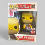 Funko POP! The Simpsons Homer Simpson with Reactor Exclusive Figure #1630!