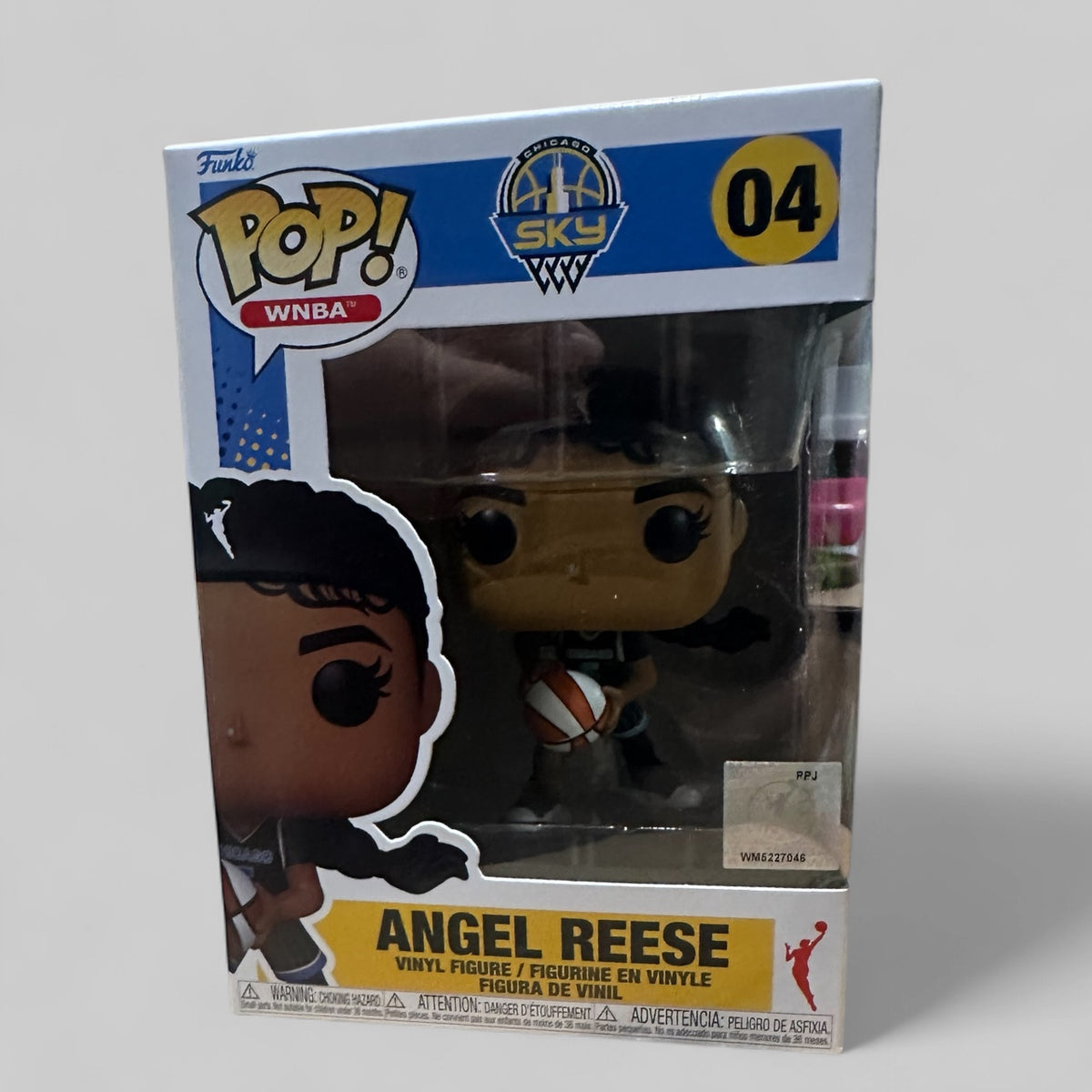 Funko POP! WNBA Angel Reese Chicago Sky Figure #04!