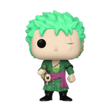 Funko POP! Anime One Piece Roronoa Zoro Glow Exclusive Figure #327!