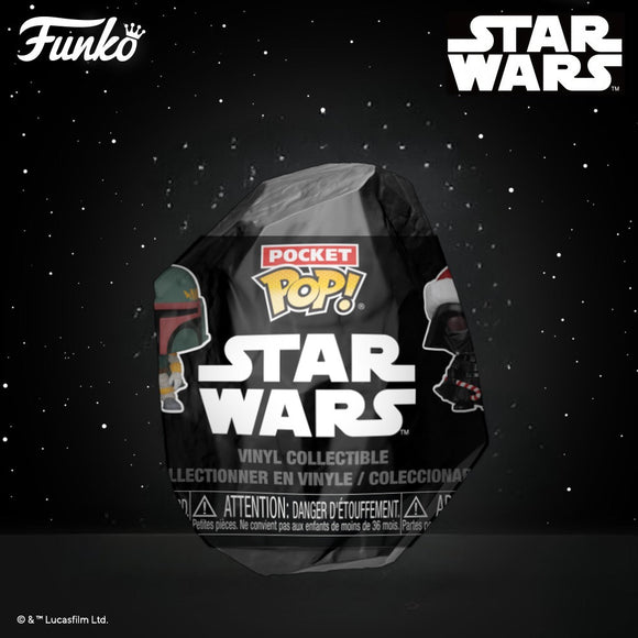 Funko Pocket POP! Star Wars Holiday Coal Singles!