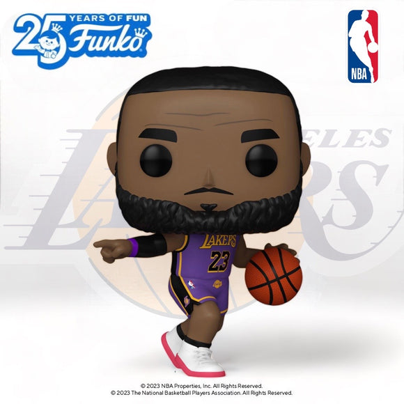 Funko POP! NBA Los Angeles Lakers Lebron James Figure #172!