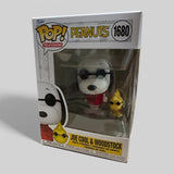 Funko POP! Peanuts Joe Cool & Woodstock Figure #1680!