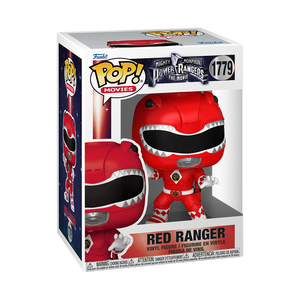 Funko POP! Power Rangers The Movie Red Ranger Figure #1779!