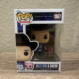 Funko Pop! Movies Varsity Blues Billy Bob & Bacon Figure #1867!