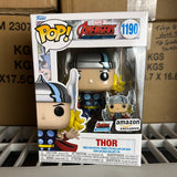 Funko Pop! Marvel Avengers 60th Comic Thor and Pin Exclusive #1190!