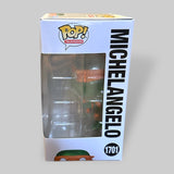 Funko POP! TMNT Michelangelo Translucent Green Exclusive #1701!