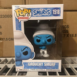 Funko POP! The Smurfs - Grouchy Smurf Figure #1518!