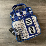 Disney Star Wars R2-D2 Droid Light Up Clear Crossbody Bag