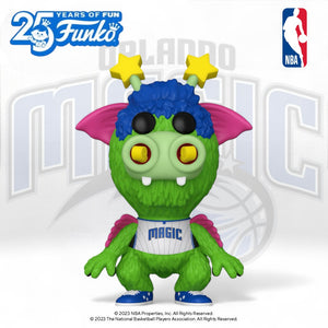 Funko POP! NBA Mascots Orlando Magic Stuff The Magic Dragon Figure #12!