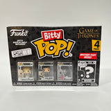 Funko Bitty Pop! Set Game of Thrones Daenerys Bride, Khal Drogo, & Drogon with Mystery Pop!