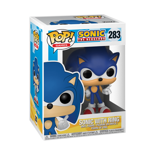 Funko Pop! Games Classic Sonic With Ring Figure #283