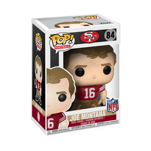 Funko POP! NFL Football Legends Joe Montana San Francisco 49ers Quarterback Figure #84!