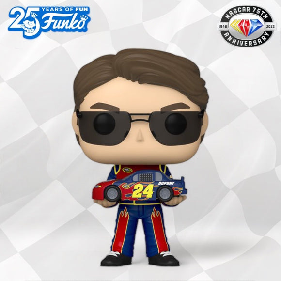 Funko POP! NASCAR Jeff Gordon Du Pont Racing Figure #24!