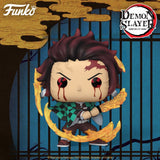 Funko POP! Anime Demon Slayer Tanjiro Kamado Sun Breathing Figure #1748!