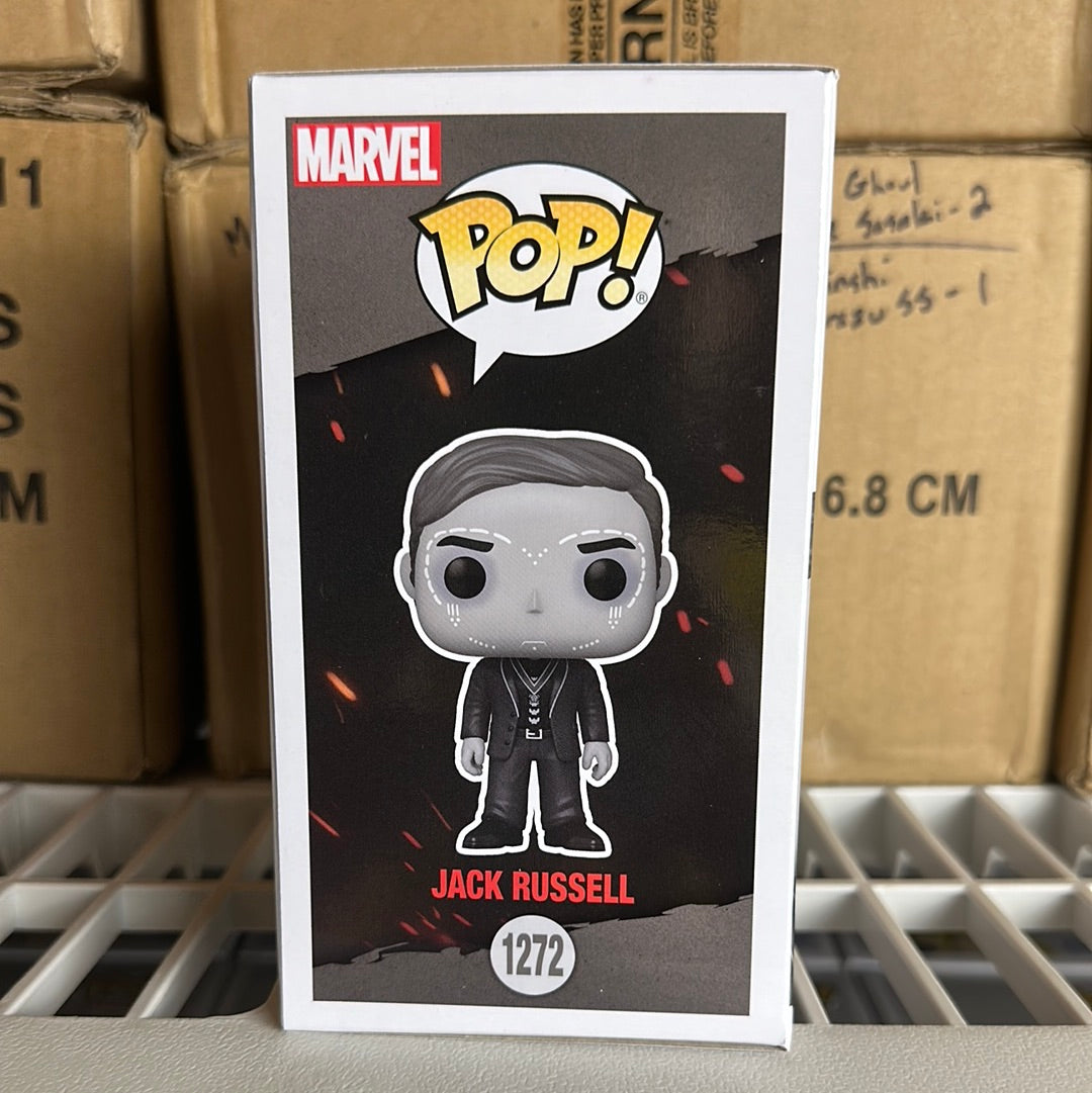 Funko Pop! Marvel: Werewolf by Night - Jack Russell - Hombre lobo por la noche - Figura de vinilo coleccionable - Idea de regalo - Producto oficial - para niños y Funko Pop! Marvel: Werewolf by Night - Jack Russell - Hombre lobo por la noche - Figura de vinilo coleccionable - Idea de regalo - Producto oficial - para niños y