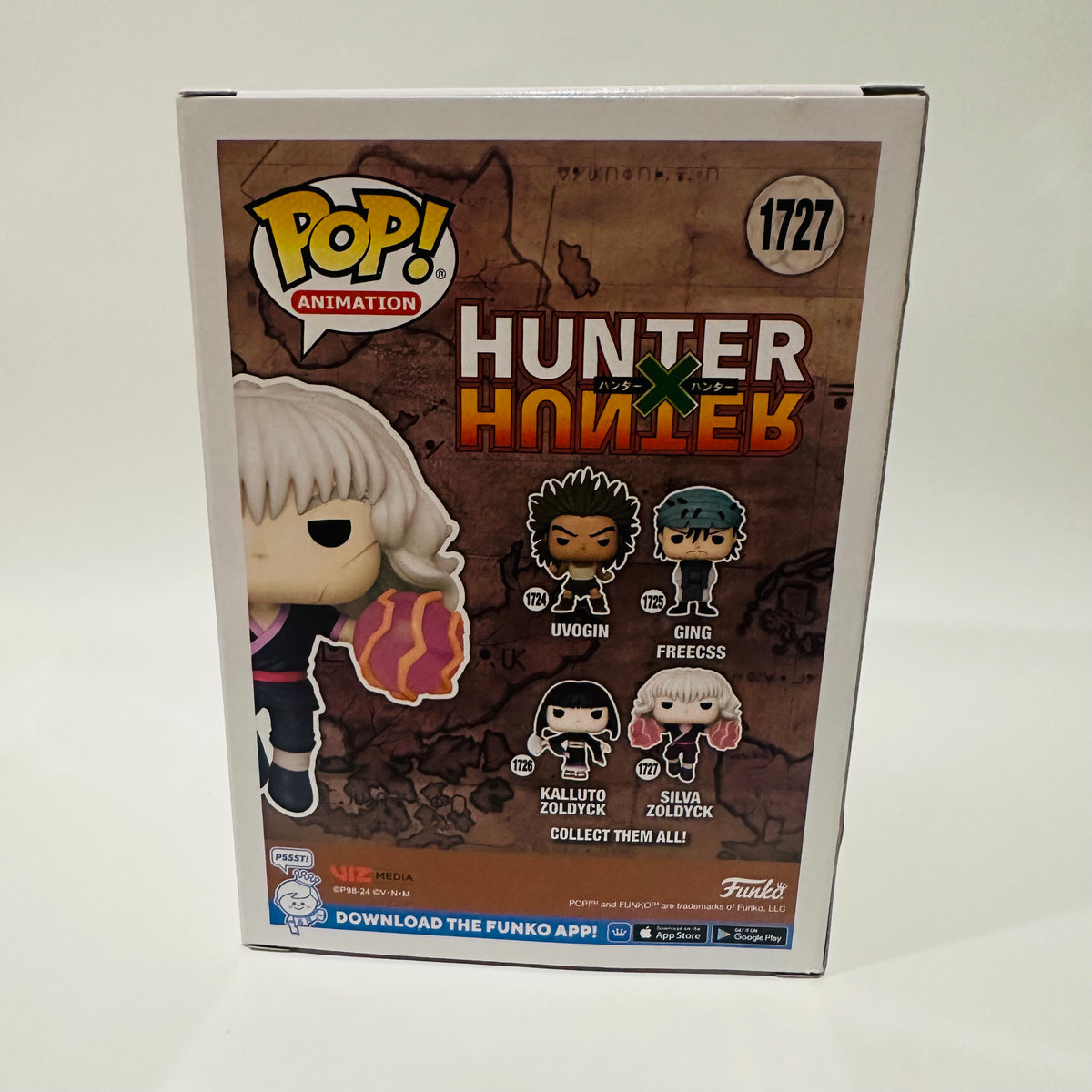 Funko POP! Anime Hunter x Hunter Silva Zoldyck Figure #1727