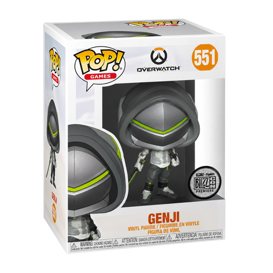Funko POP! Games Overwatch Genji Exclusive Figure #551!