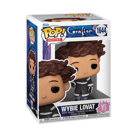 Funko Pop! Movies Coraline Wybie Lovat Figure #1644!