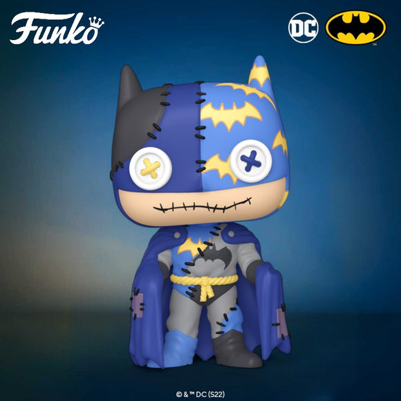 Funko POP! DC Comics Patchwork Batman Figure #508!