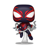 Funko POP! Marvel Spider-Man Miles Morales Vibranium Suit Exclusive Figure #1565!